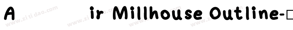 Air Millhouse Outline字体转换